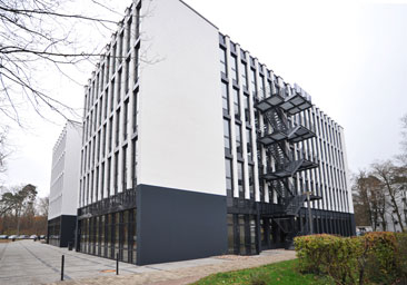 Das Steinbeis-Haus in der Außenansicht 