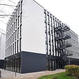 Das Steinbeis-Haus in der Außenansicht 