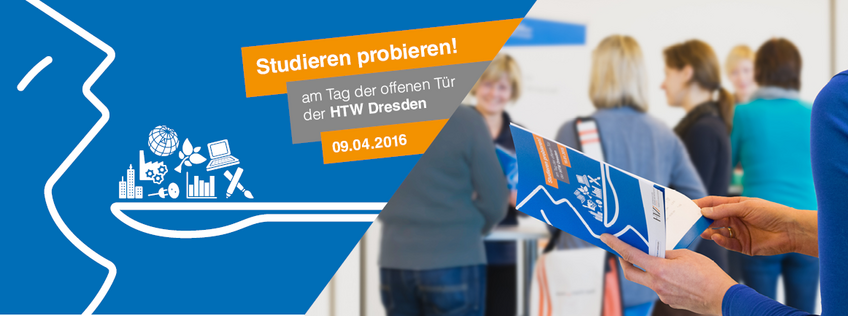 Tag der offenen Tür an der HTW Dresden am 09.04.2016