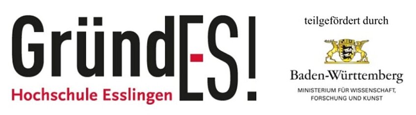Logo von GründES! – die Gründungsinitiative der Hochschule Esslingen