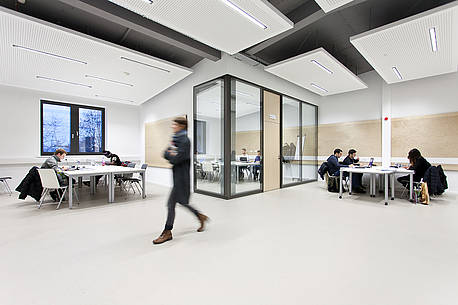 Modernes Lernzentrum der Hochschule Darmstadt